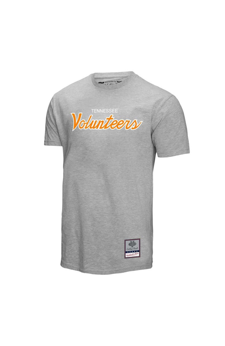 Mitchell & Ness Men's Mitchell & Ness  Gray Tennessee Volunteers Elite Script T-Shirt, Alternate, color, Gray