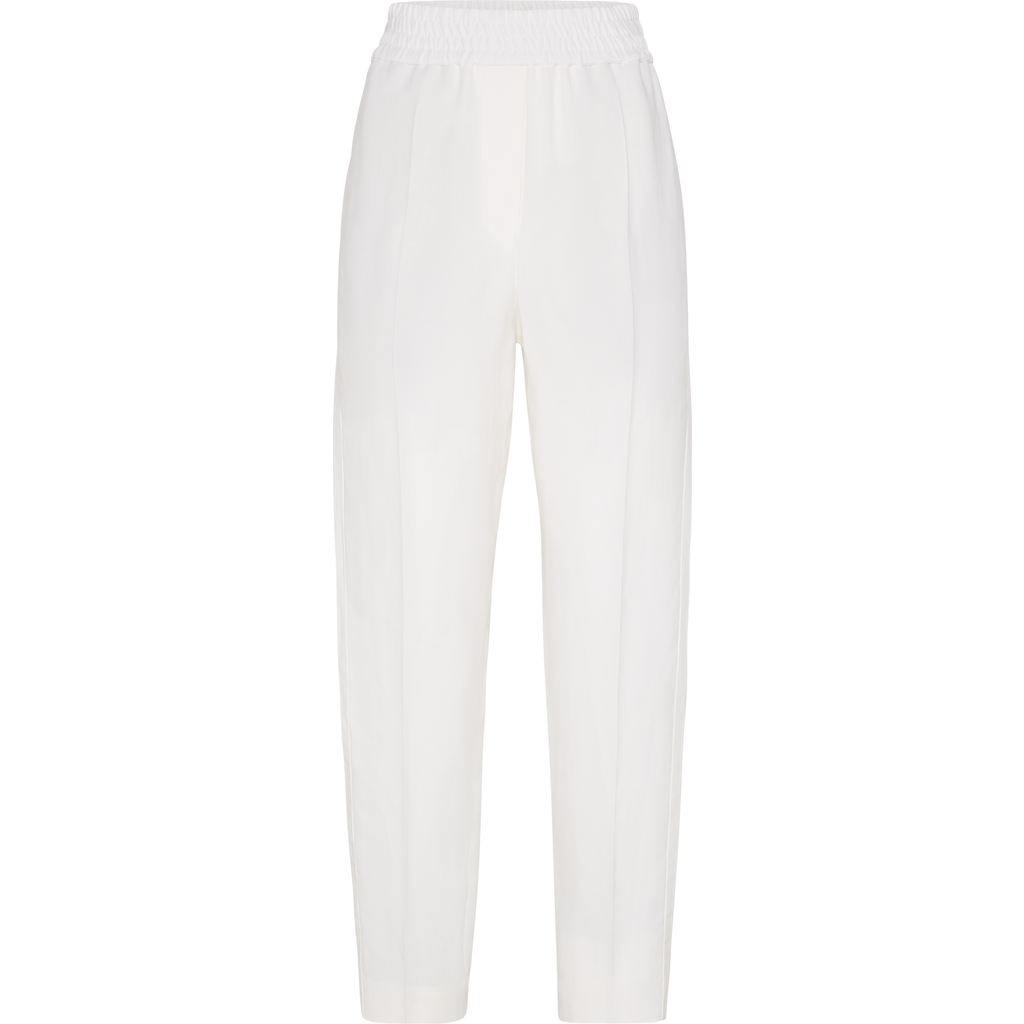 Brunello Cucinelli Pull-on Trousers In White