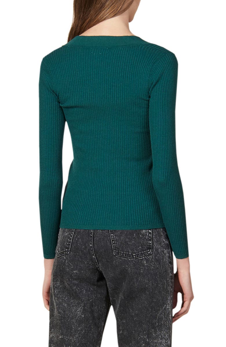 SANDRO Molla Rib Sweater, Alternate, color,