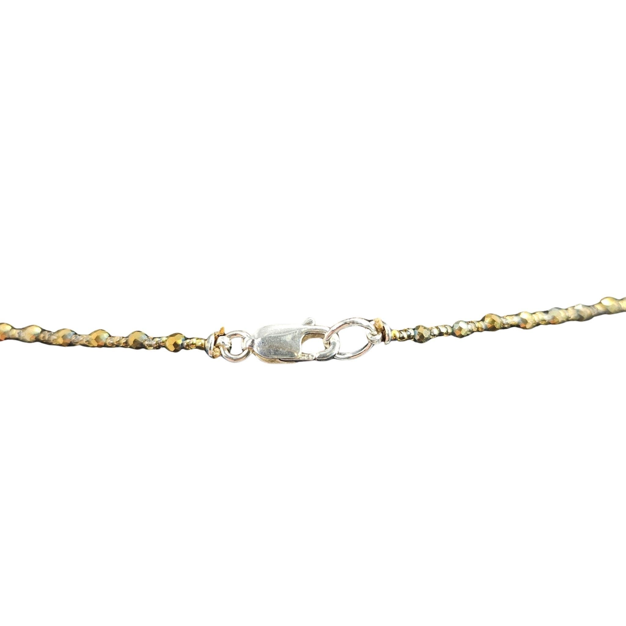 MADISON BEVERLY HILLS Jade Buddha faceted Pyrite necklace (Women ...