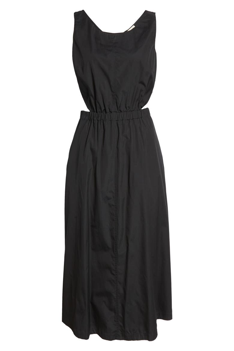 Open Back Dress, Alternate, color, BLACK