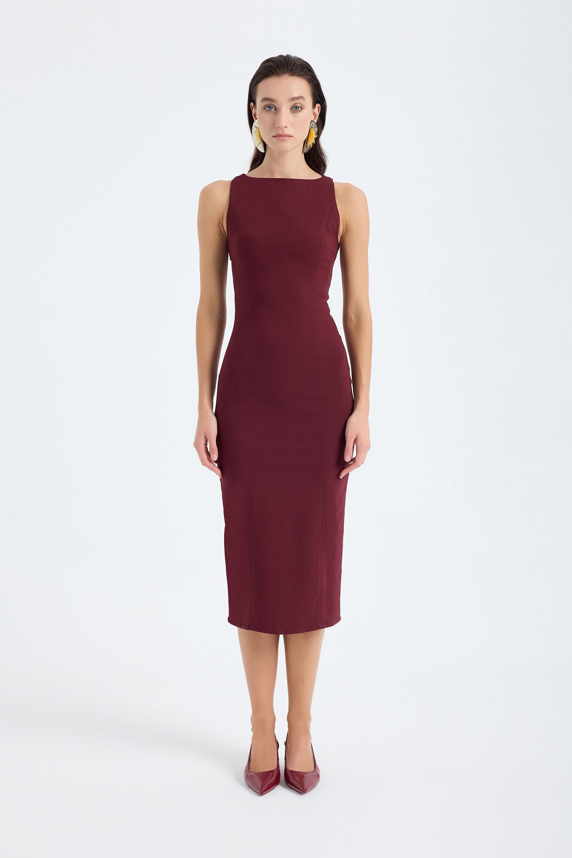 Silva Bodycon Midi Dress - image 2