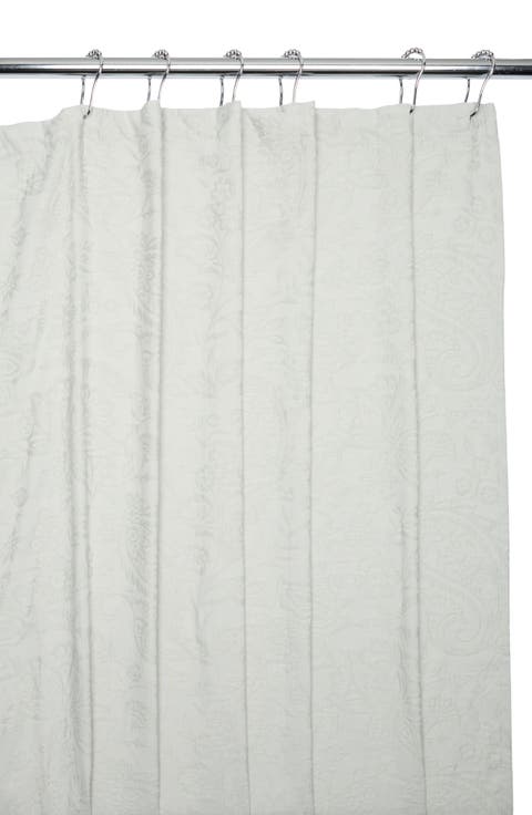 Paisley Cotton Shower Curtain