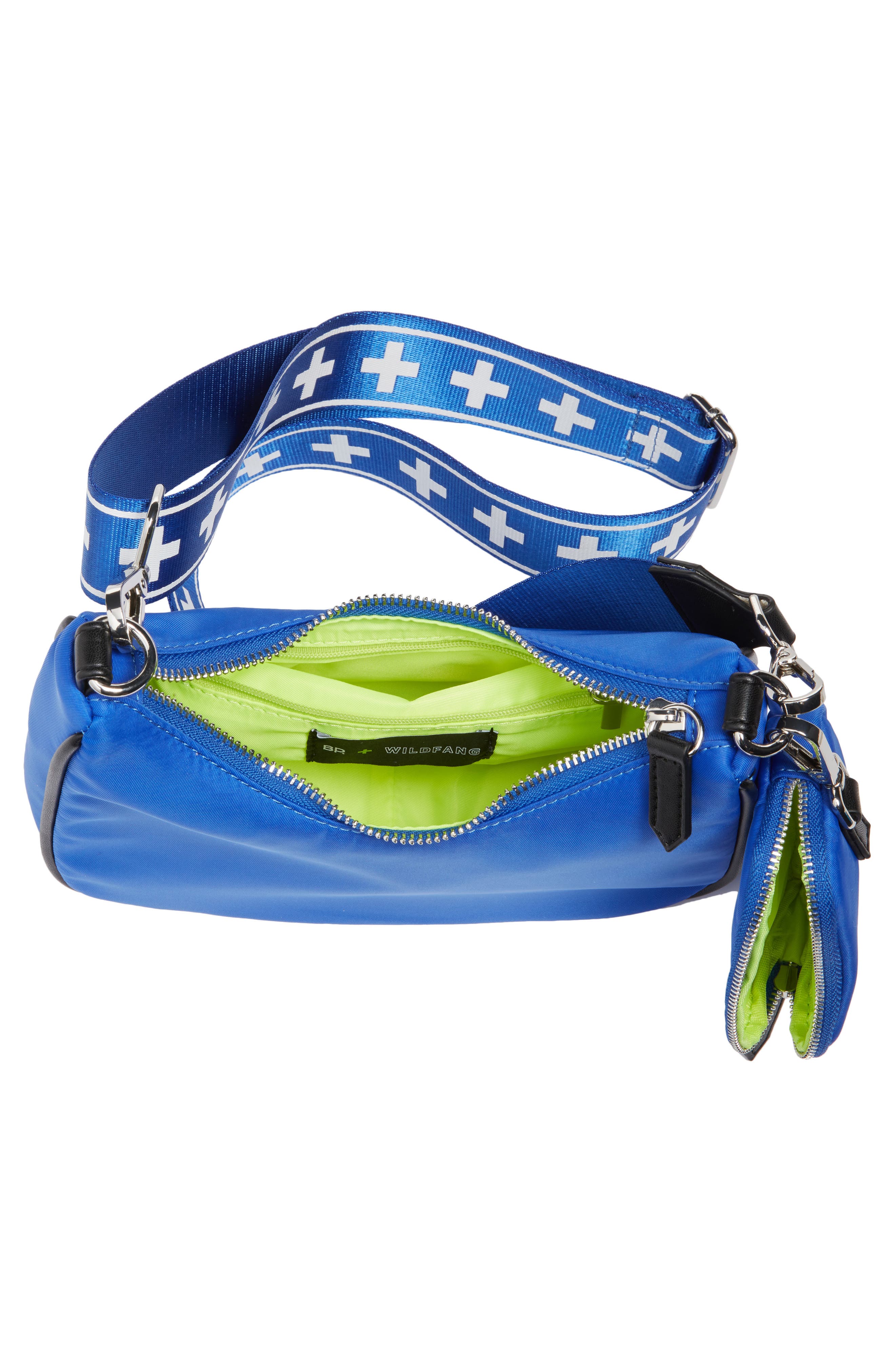 Nylon Crossbody Bag with Accessory Pouch (Nordstrom Exclusive), Alternate, color, BLUE DAZZLE