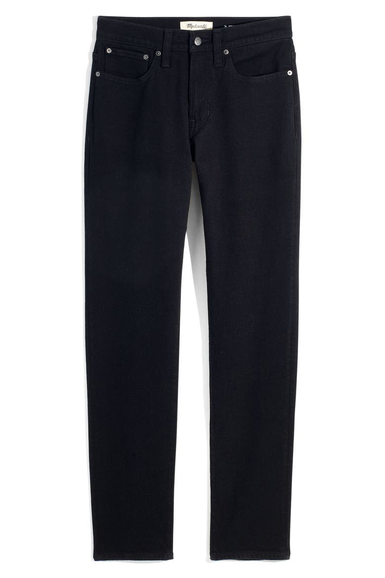 Athletic Slim Jeans, Alternate, color, BLACK