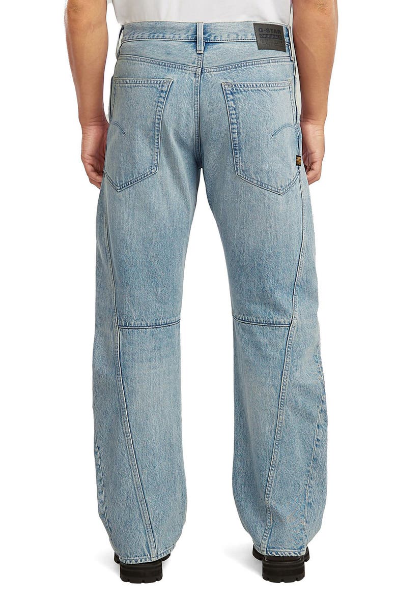 G-STAR Contor 3D Regular Jeans, Alternate, color, Sun Faded Pacific Blue
