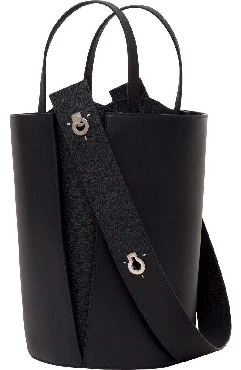 Danse Lente Mini Lorna Leather Bucket Bag, Main, color,