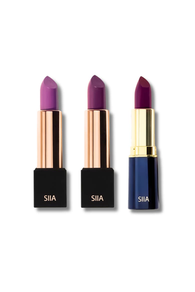 3-Pc. Muse Lip Trio Set, Main, color, Purple Mood