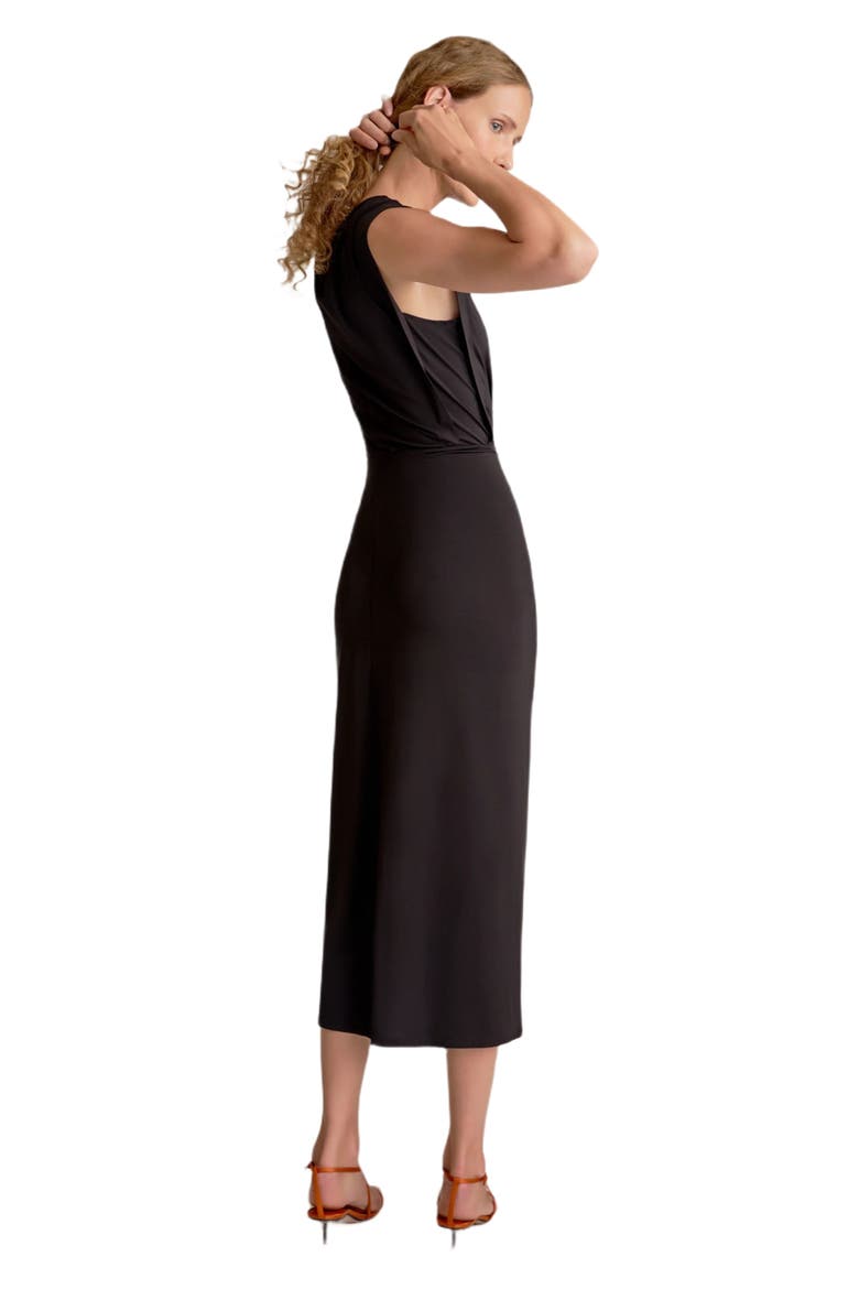 Zita Light Jersey Dress, Alternate, color, Black