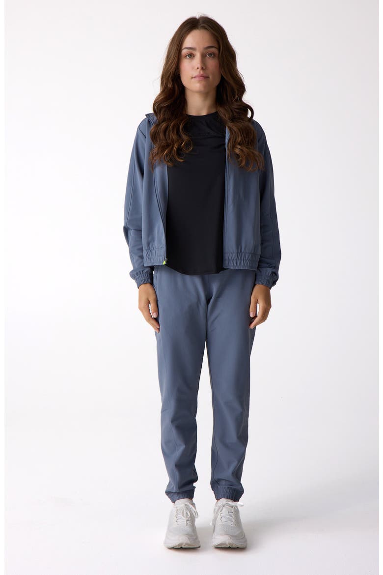 Women's Courtside Track Pants, Alternate, color, In Bounds Blue