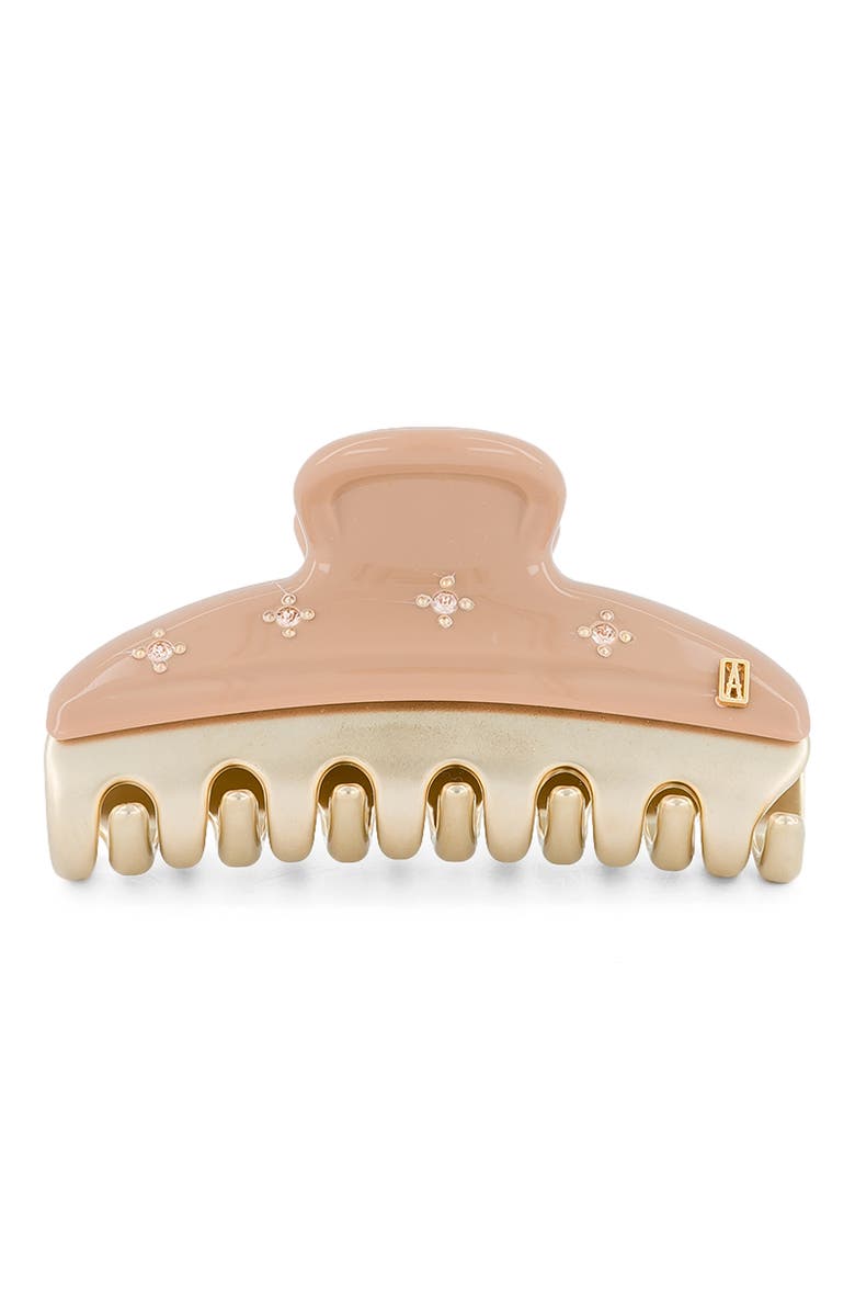 Alexandre de Paris Vendome Etoile Medium Swarovski<sup>®</sup> Crystal Embellished Hair Clip, Main, color, 