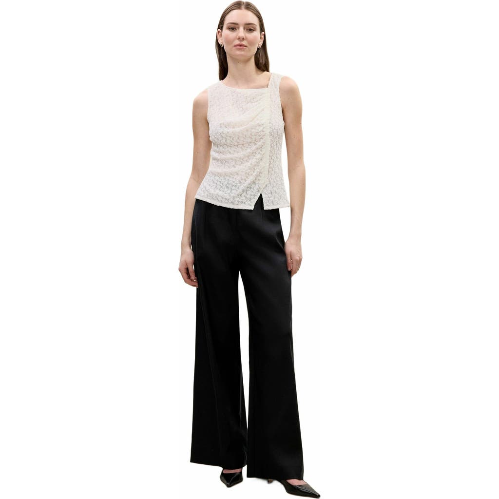 REBECCA TAYLOR REBECCA TAYLOR FIONA STRETCH LACE TOP