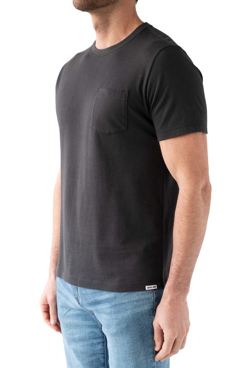 Men's Signature Pocket T-Shirt, Alternate, color, COAL