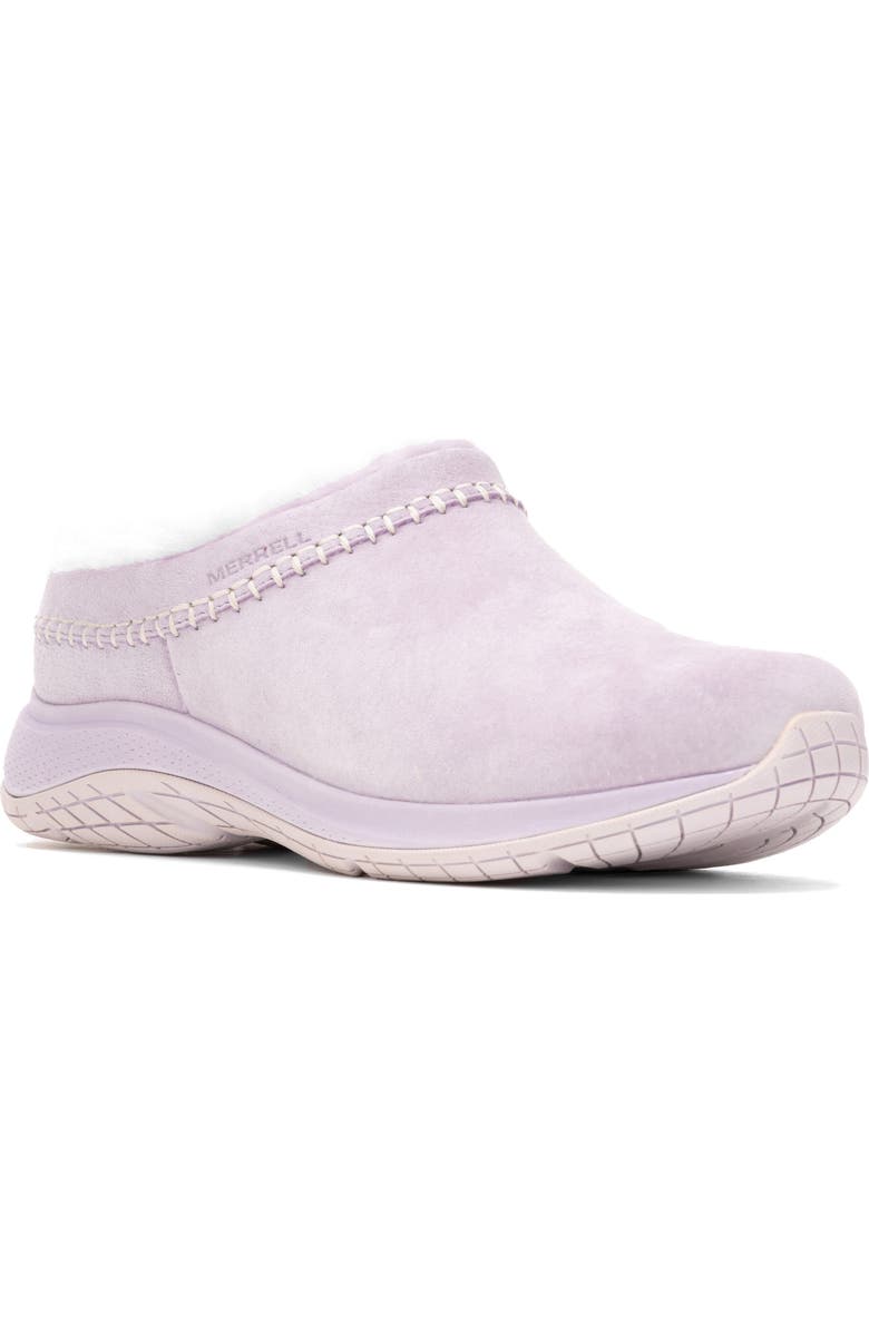 Merrell Encore Ice 5 Water Resistant Faux Shearling Clog, Main, color,