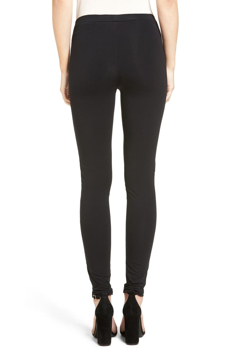 BP. Faux Leather Front Moto Leggings, Alternate, color,