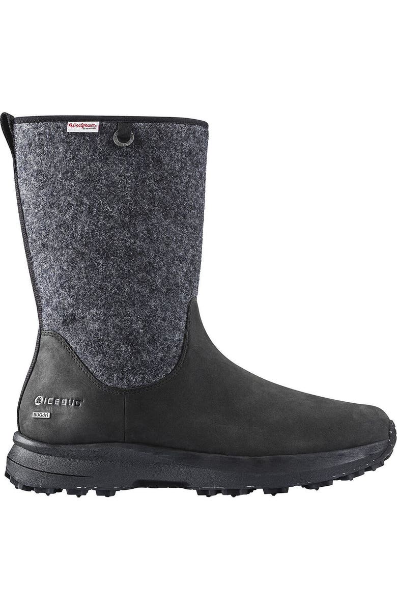 Icebug Grove 2 Rewool Bugrip Boot, Main, color, Black/Grey
