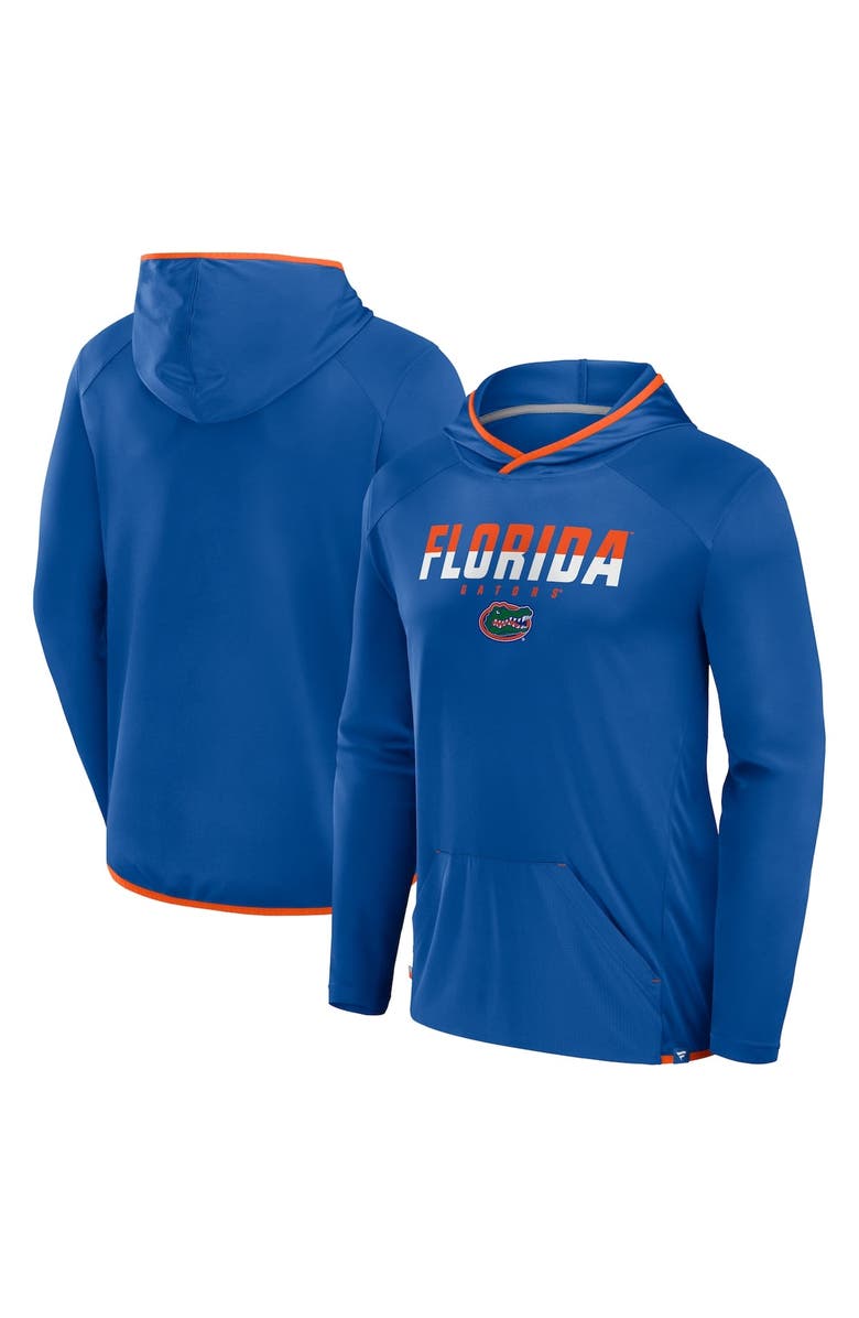 FANATICS Men's Fanatics Royal/Orange Florida Gators Transitional Hoodie T-Shirt, Alternate, color, 