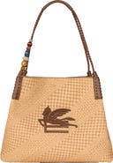 Etro Large Libra Woven Shopper