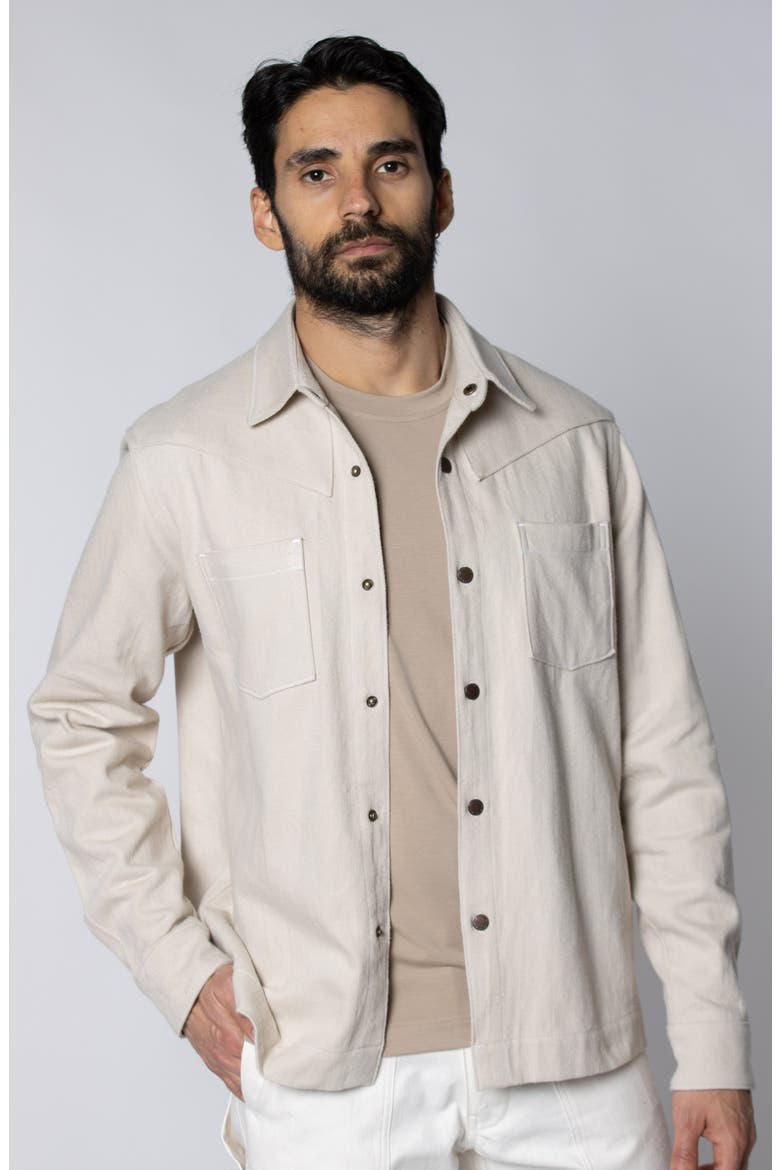 Bronco Button Up, Main, color, Hay