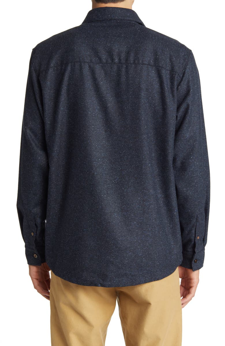 NN07 5303 Hans Neppy Button-Up Overshirt, Alternate, color, Navy Blue