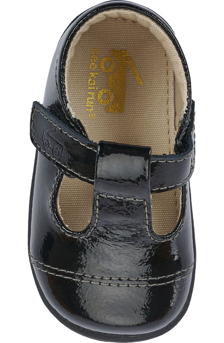 See Kai Run Bianca Mini Mary Jane Flat, Alternate, color, Black Patent