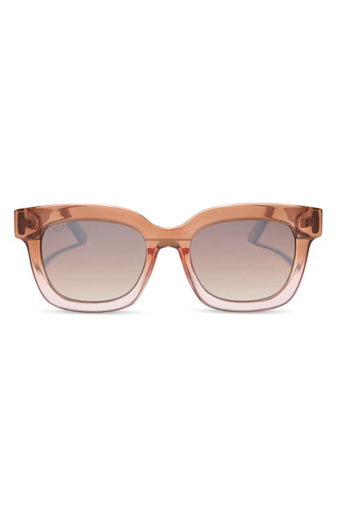 56mm Makay Square Sunglasses