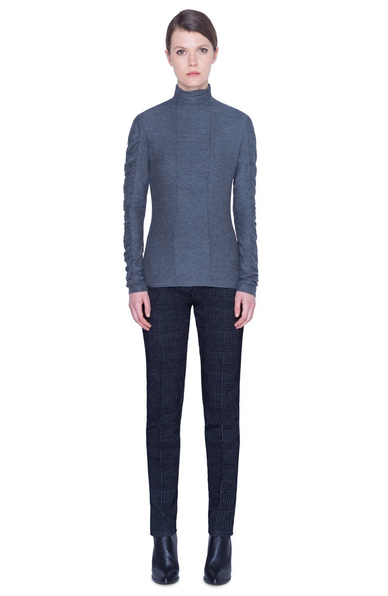 Akris punto Ruched Jersey Top, Alternate, color,