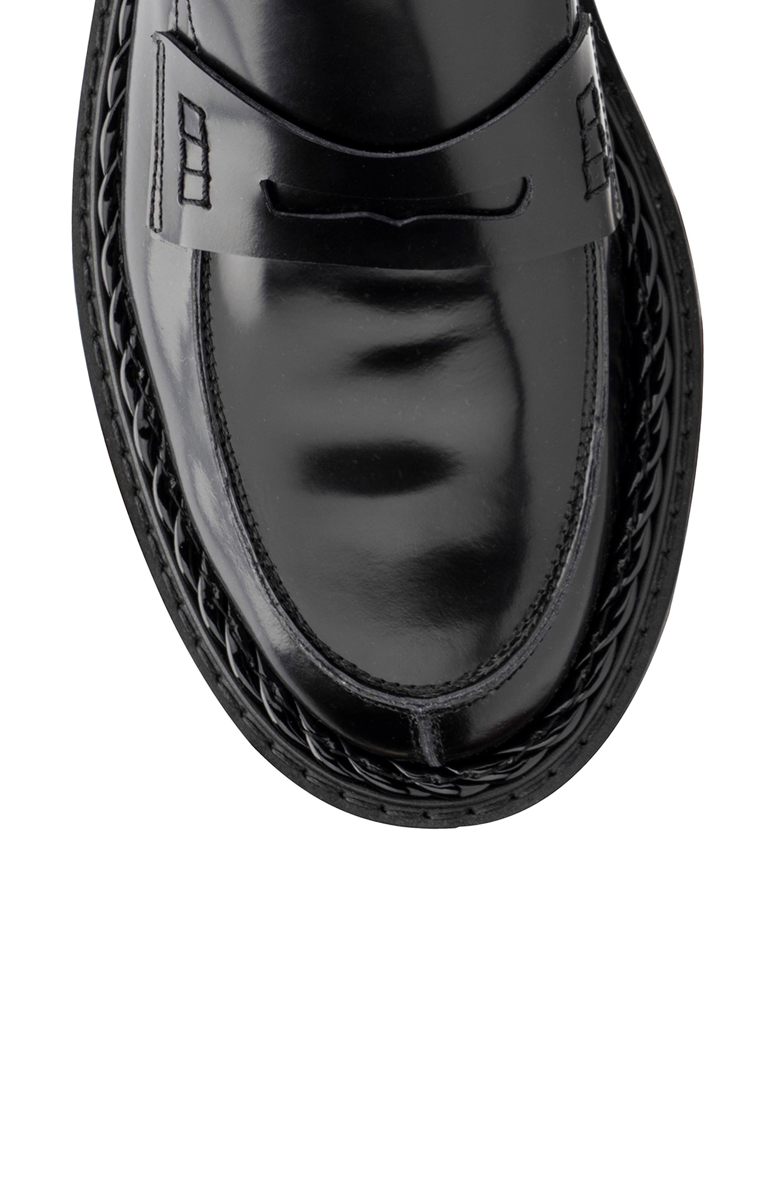 Aquatalia Stile Platform Penny Loafer, Alternate, color, 