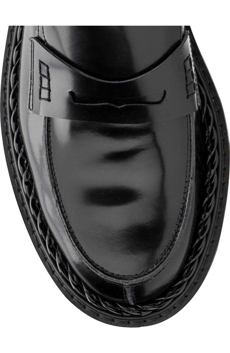 Aquatalia Stile Platform Penny Loafer, Alternate, color,