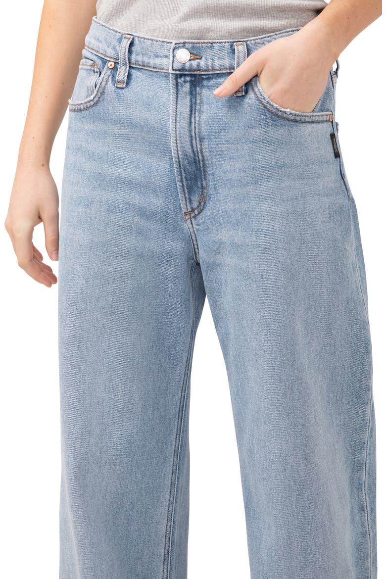 Highly Desirable High Waist Wide Leg Jeans, Alternate, color, HARMONY