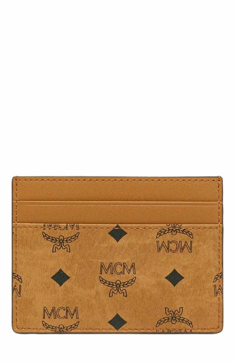 MCM Aren Card Case in Visetos | Nordstrom