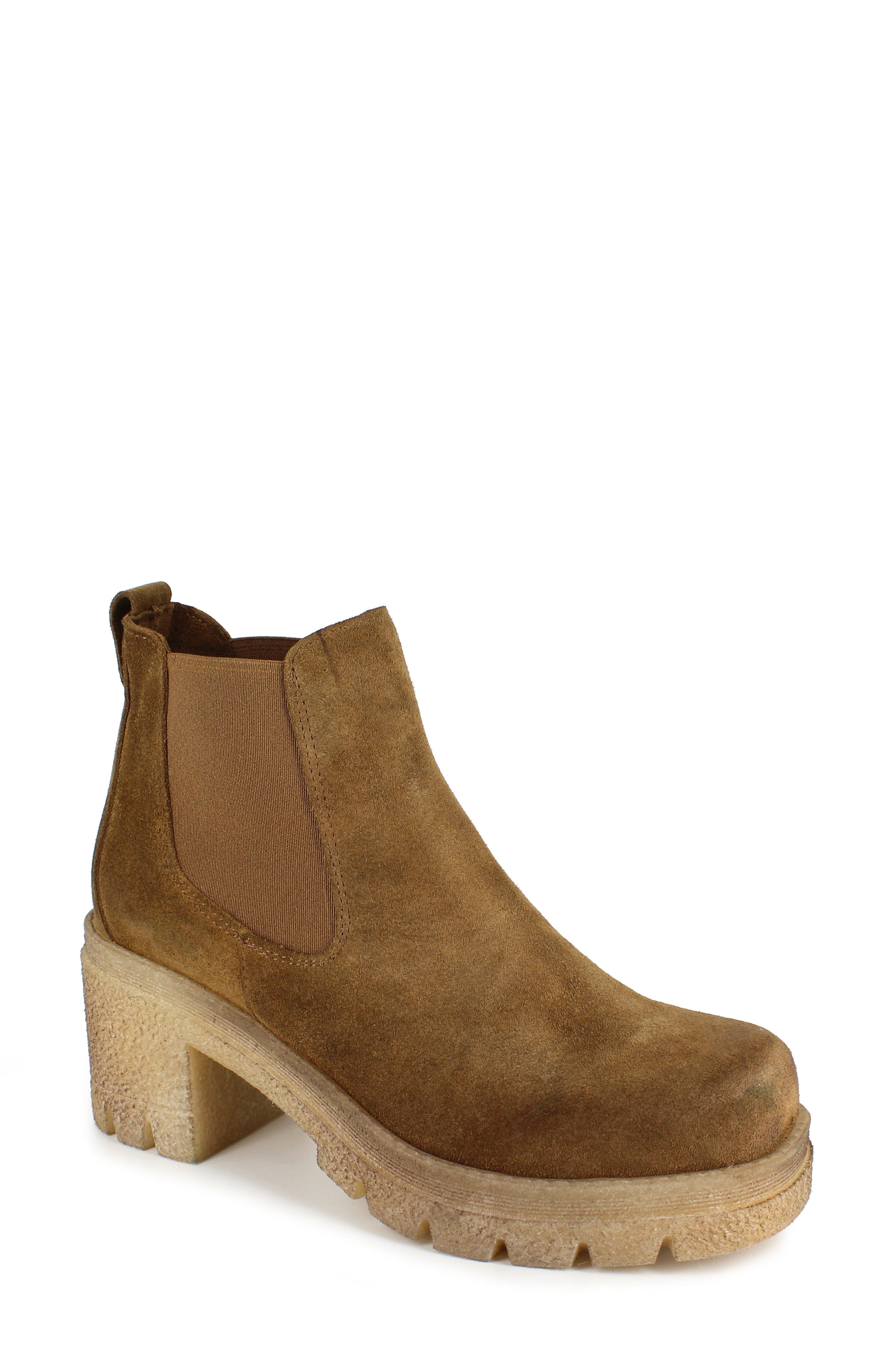 ZIGI Ximena Platform Chelsea Boot, Main, color, Tan