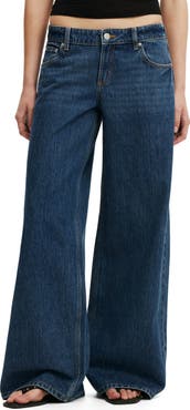 Cotton On Low Rise Wide Leg Jeans