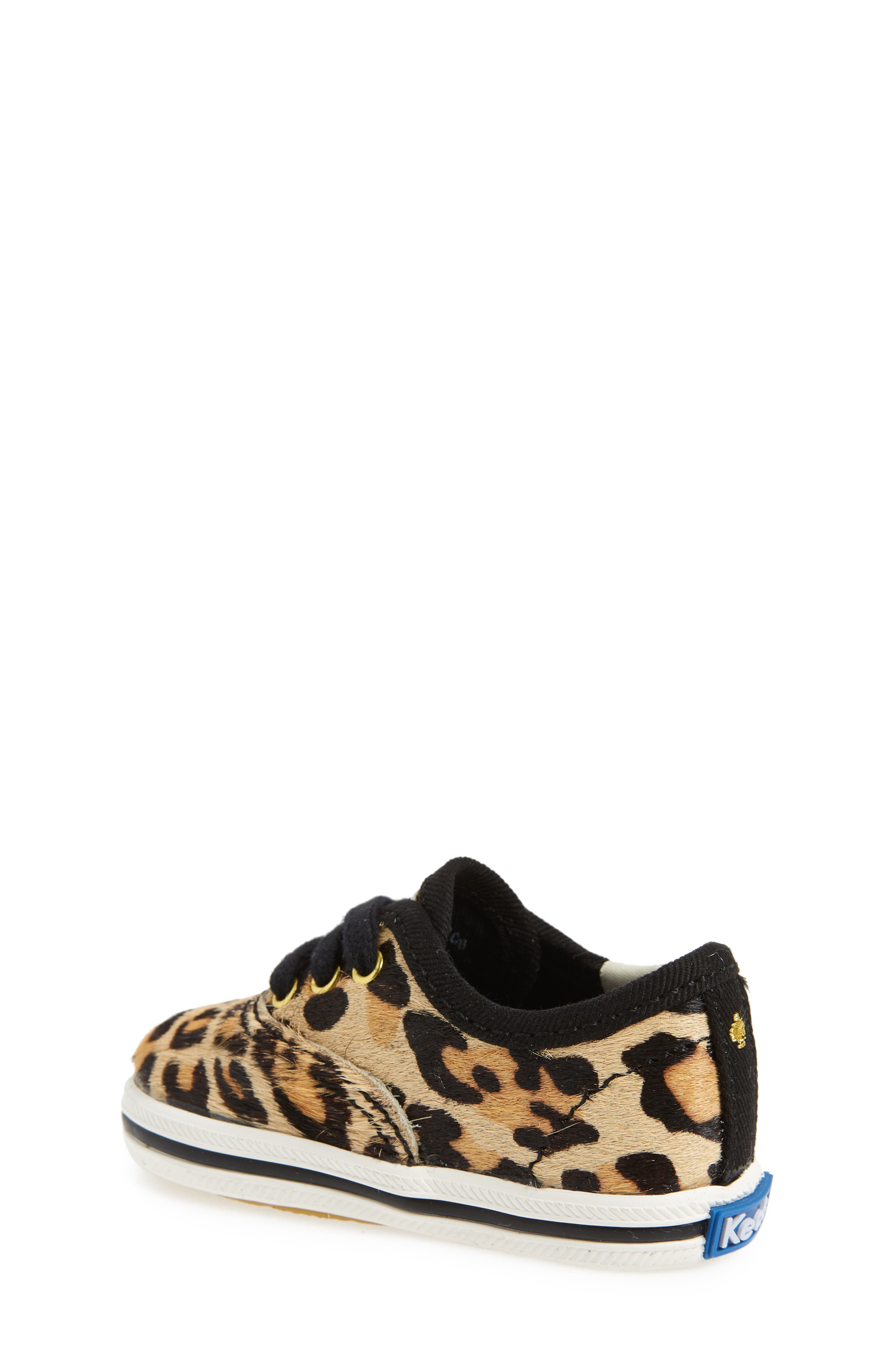 x kate spade new york champion polka dot lace-up shoe, Alternate, color, PRINTED PONY