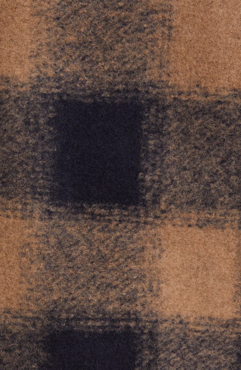 Wax London Greenland Plaid Wool Blend Jacket, Alternate, color, 