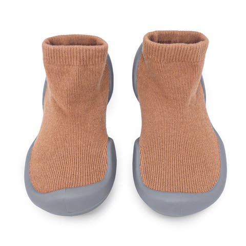 Toddler Sock Shoes Simple - Brick