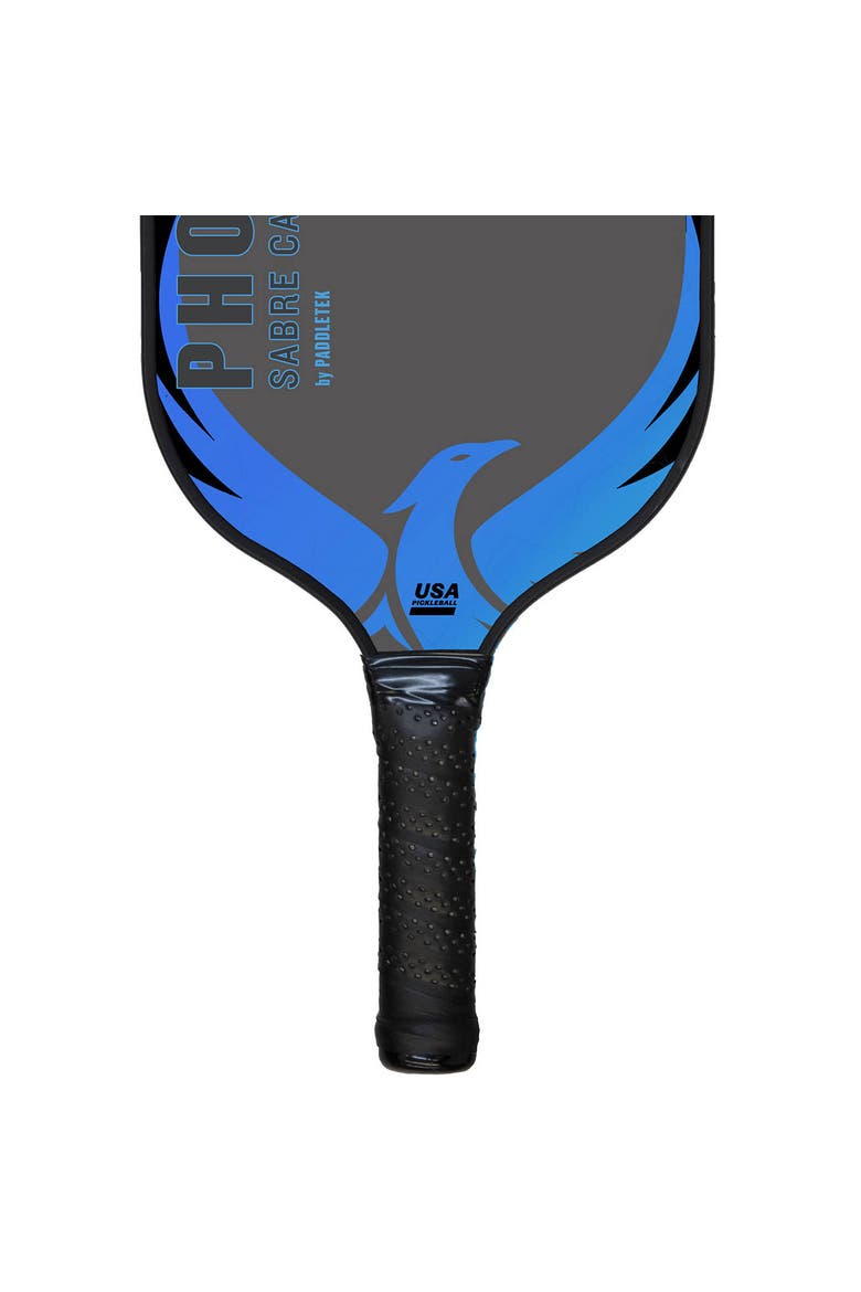 Phoenix Genesis Sabre Carbon Pickleball Paddle, Alternate, color, Riptide Blue