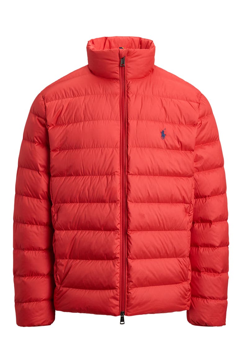 The Colden Water Repellent Packable Down Jacket, Alternate, color, RL 2000 RED