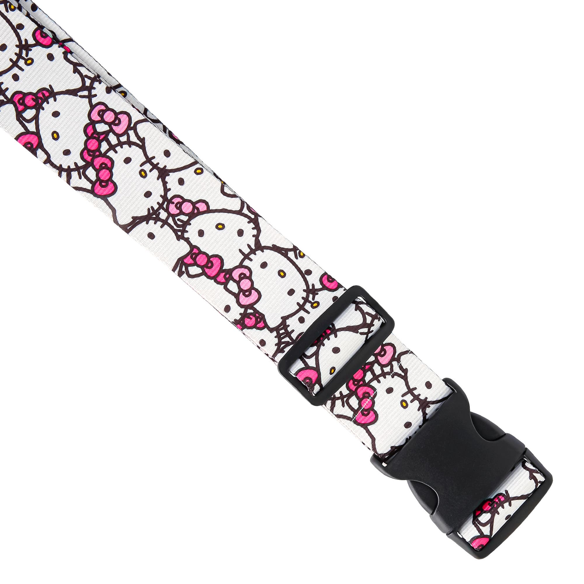 Hello Kitty Luggage Strap, 2-Piece Set, Alternate, color, White, Pink