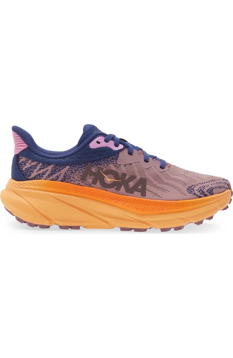 HOKA Challenger 7 Running Shoe, Alternate, color, Wistful Mauve / Cyclamen