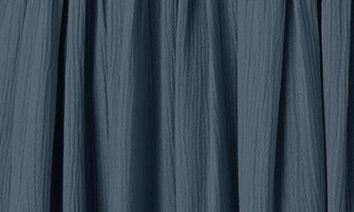 O'neill Devyn Smocked Strapless Midi Dress In Blue