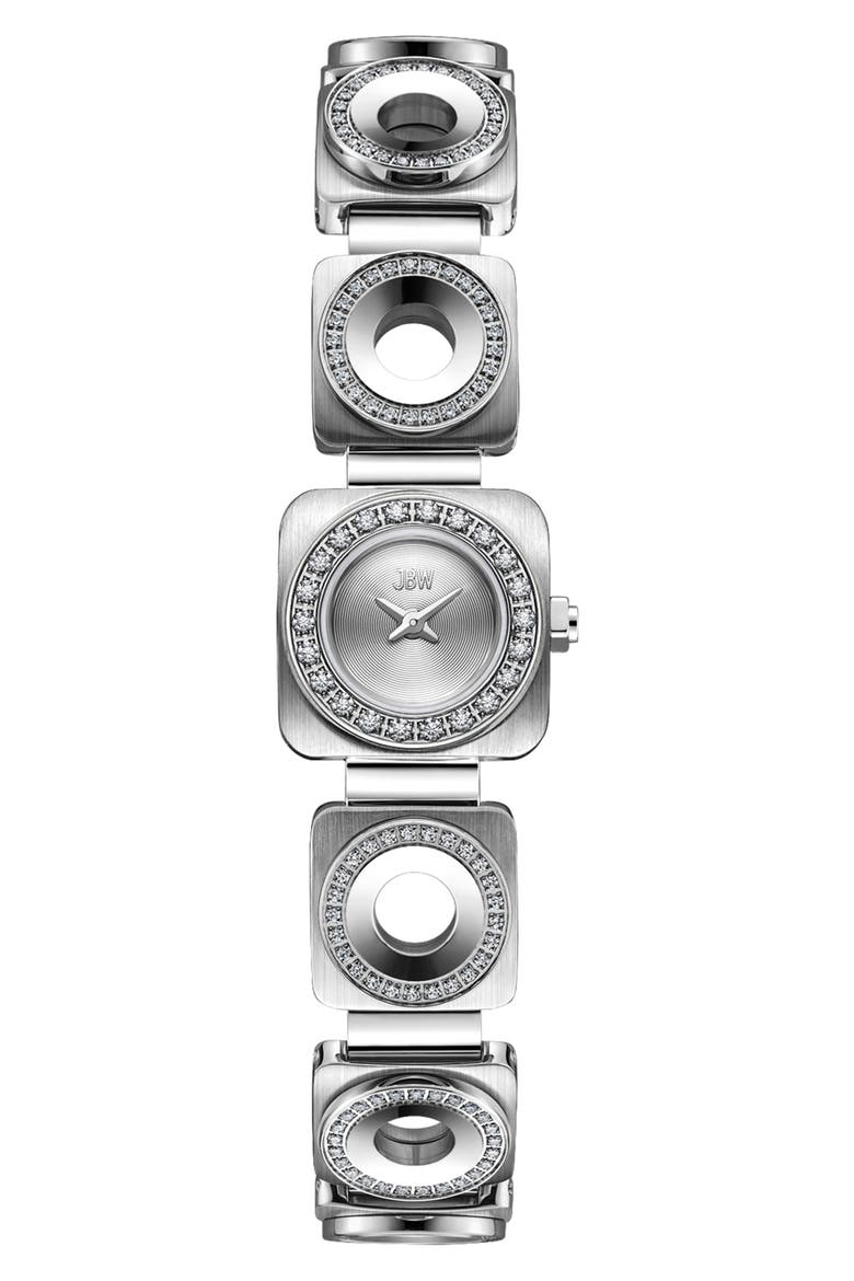 Chasm Bracelet Watch, 18mm, Main, color, STAINLESS STEEL