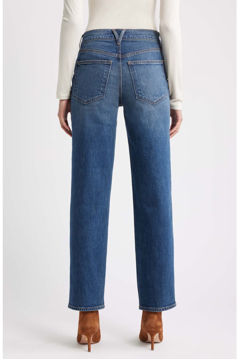 Leah Straight Leg Jeans, Alternate, color, EQUINOX BLUE