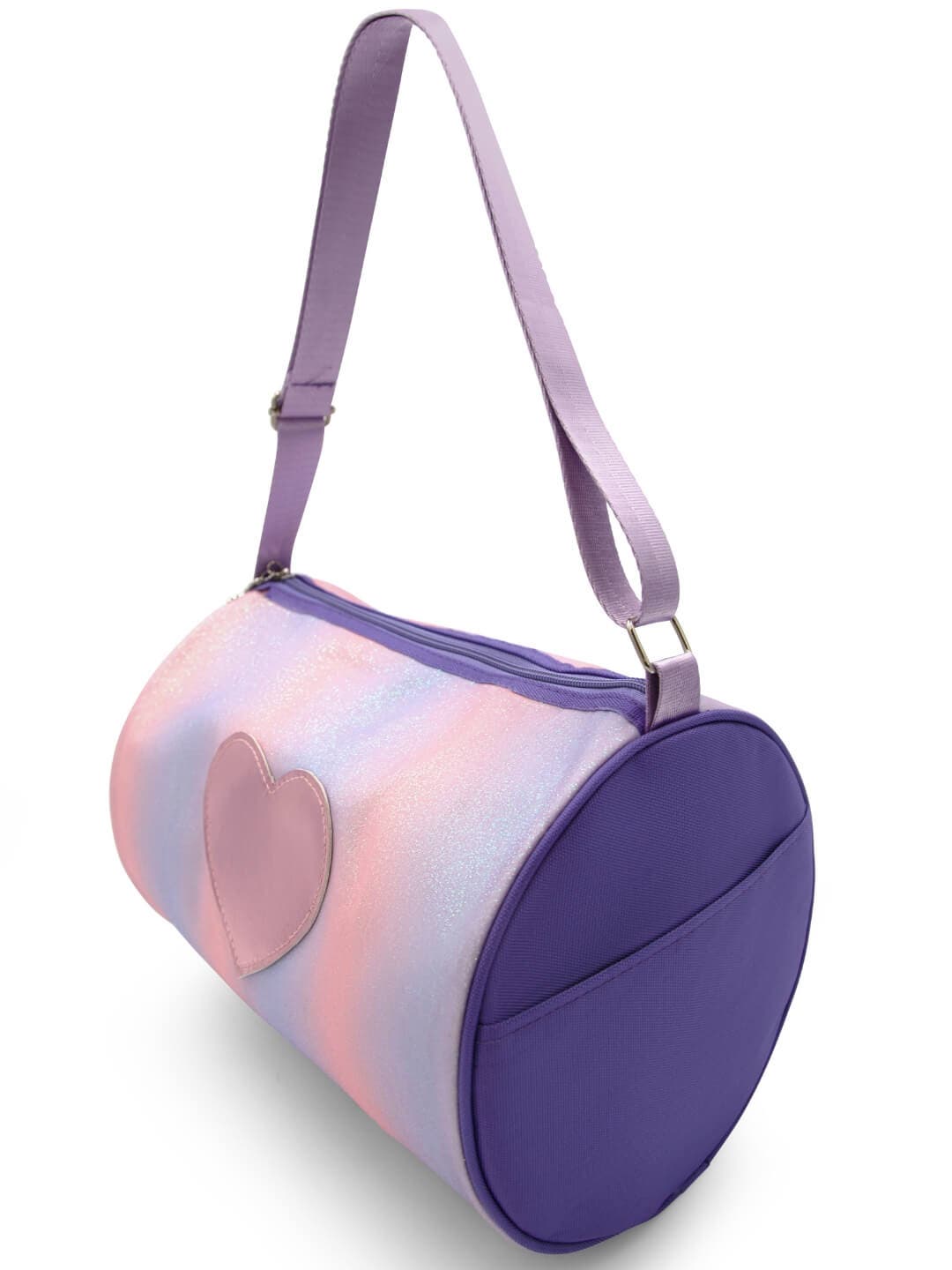 Sparkle Duffle Bag, Main, color, lavender