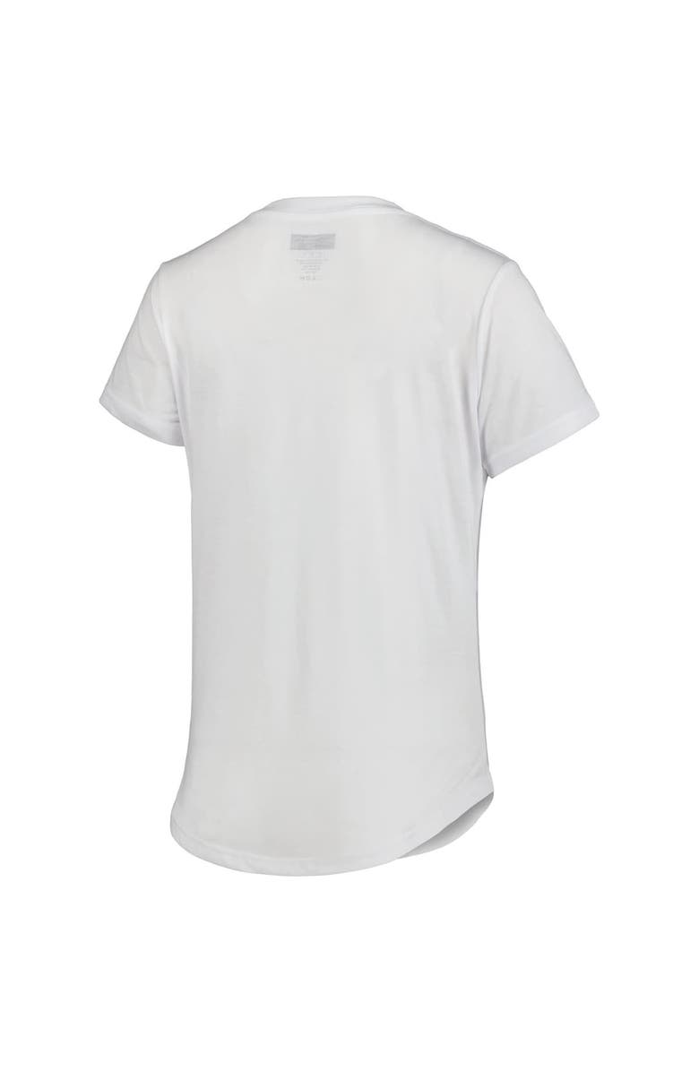 CONCEPTS SPORT Women's Concepts Sport White/Charcoal New Orleans Saints Sonata T-Shirt & Leggings Sleep Set, Alternate, color, White