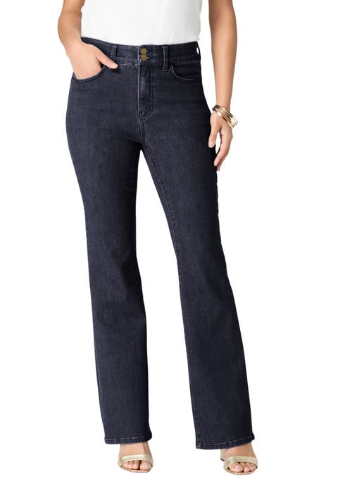 Plus Size High Rise Tummy Control Bootcut Jeans