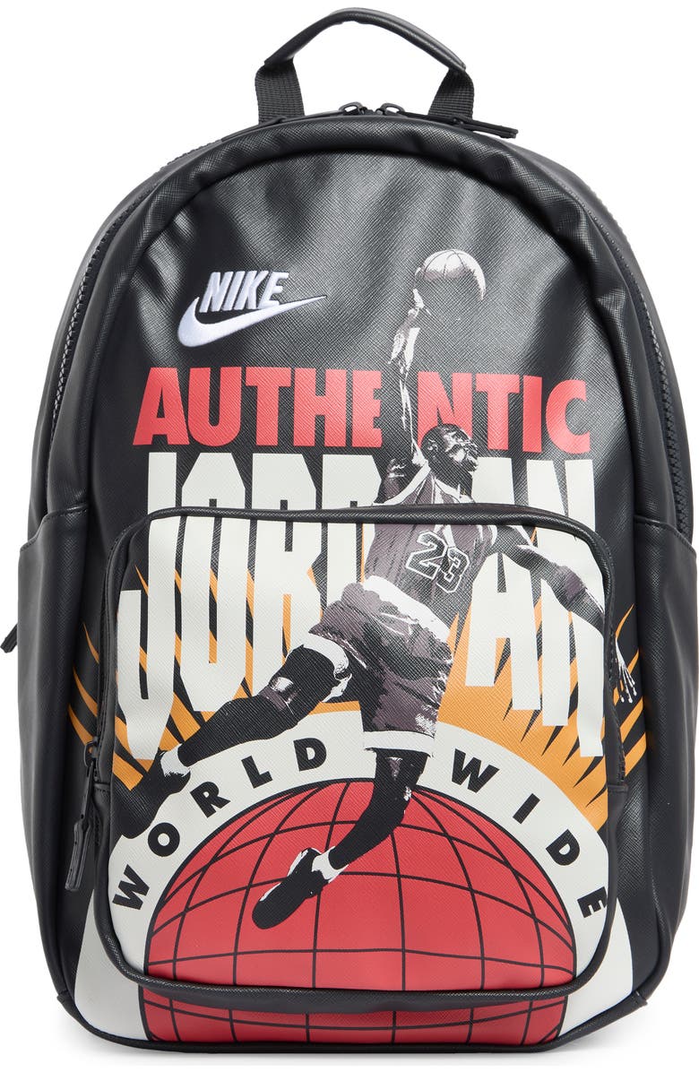 Jordan Jam Borough Backpack, Main, color, Off Noir