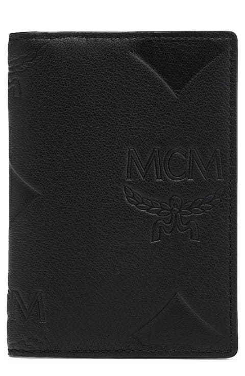 Aren Bifold Card Wallet in Maxi Monogram Leather