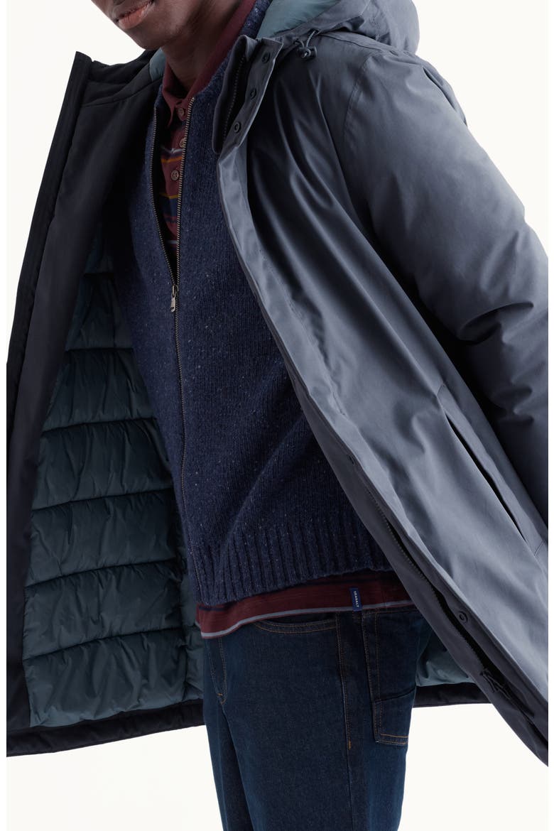 Gybe Waterproof Coat, Alternate, color, IRON ORE