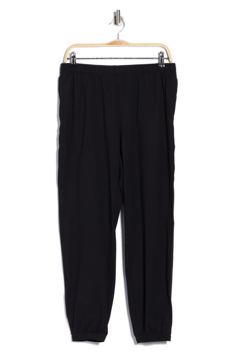 On The Move Cinched Joggers, Alternate, color, BLACK